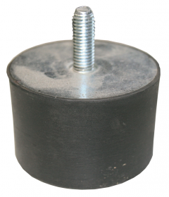 Gummischwingelement M10x27 Durchm. 50 mm, Höhe 30 mm,1xAG