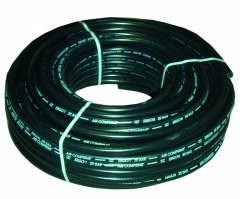 Druckluftschlauch 6 mm schwarz / 50  m Rolle