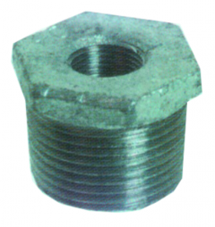 Reduzierstück 2" - 1 1/4" verzinkt